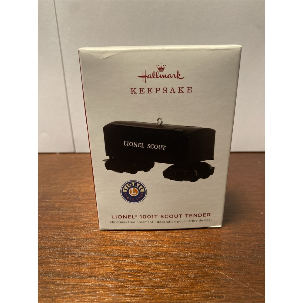 Hallmark Keepsake  Lionel® 1001T SCOUT TENDER Train Christmas Tree Ornament 2019